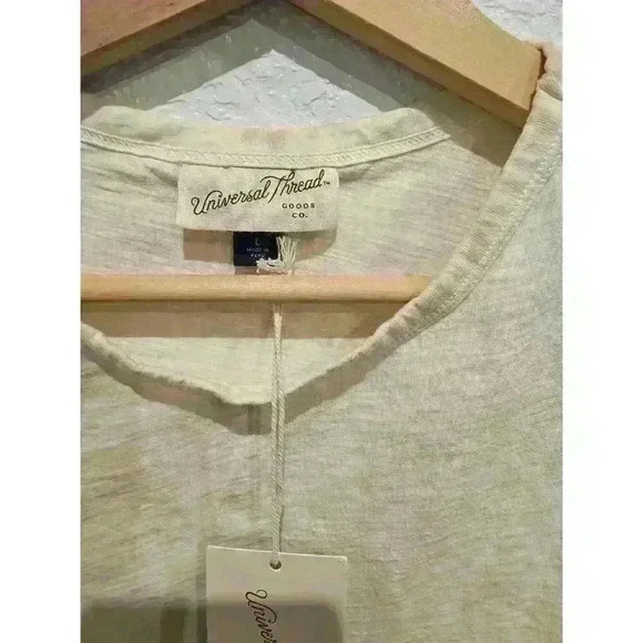 Women's Tank Top - Universal Thread Beige Brown Dyed Size Large - Picture 2 of 3